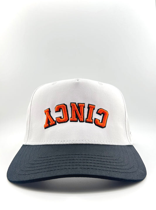 Orange Cincy Hat