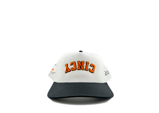 Orange Cincy Hat